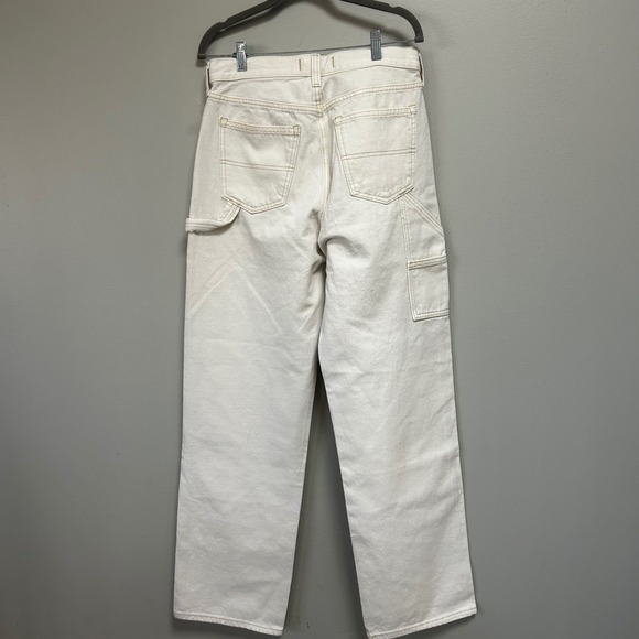 Abercrombie & Fitch curvy love mid rise slouchy carpenter jeans size 27 - Picture 5 of 6